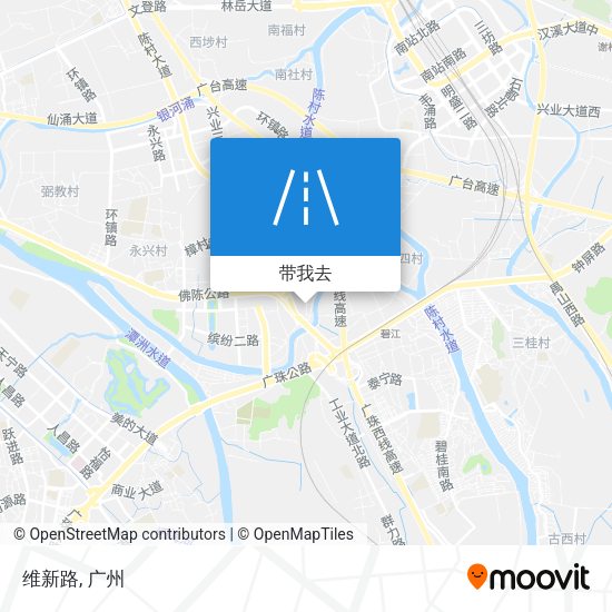 维新路地图