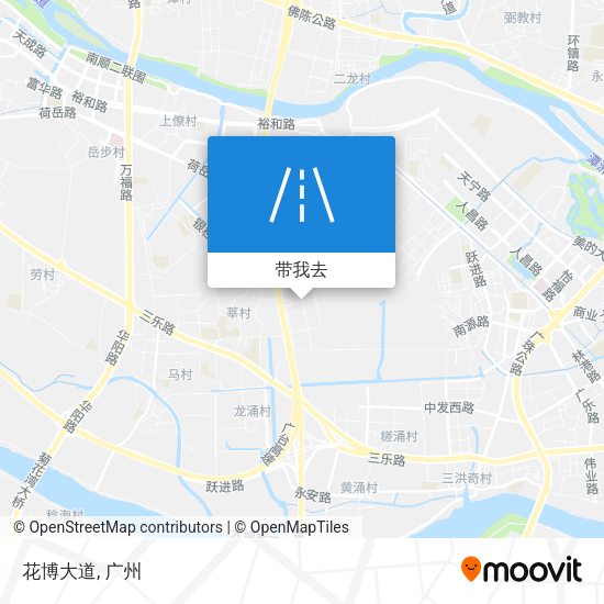 花博大道地图
