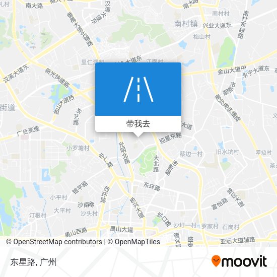 东星路地图