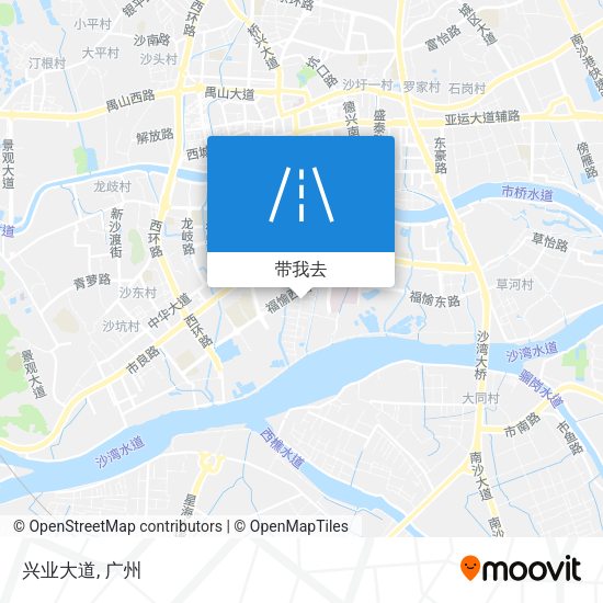 兴业大道地图