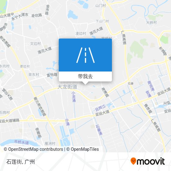 石莲街地图