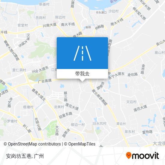 安岗坊五巷地图