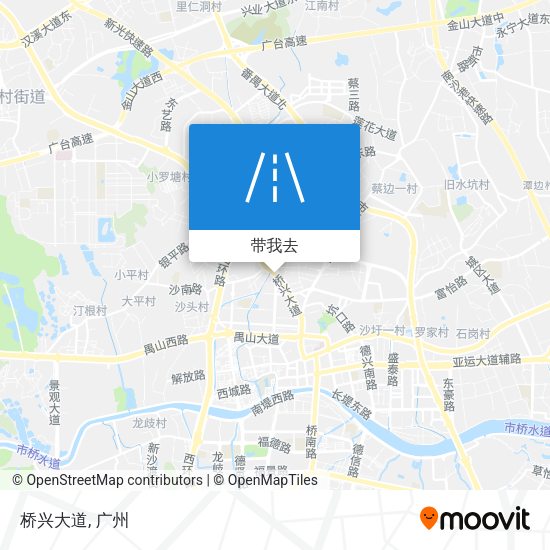 桥兴大道地图