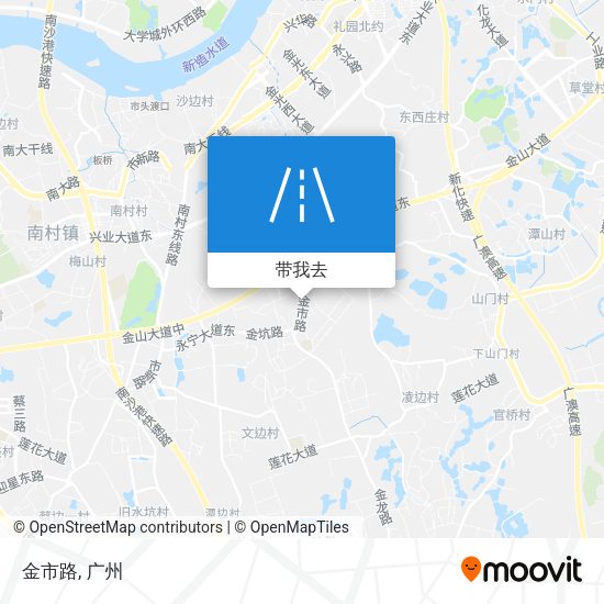 金市路地图