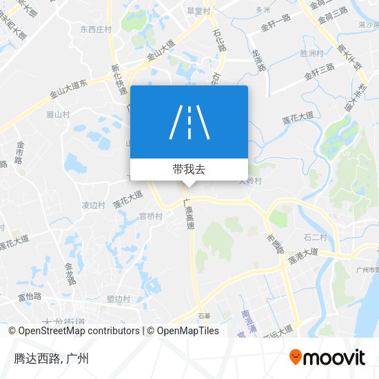 腾达西路地图