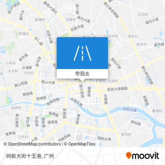 祠前大街十五巷地图