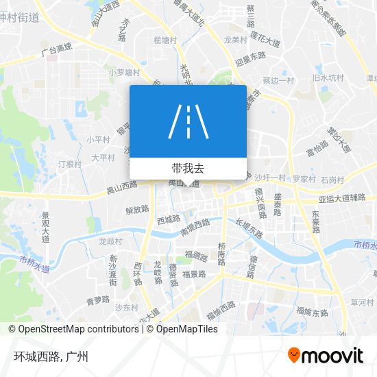 环城西路地图