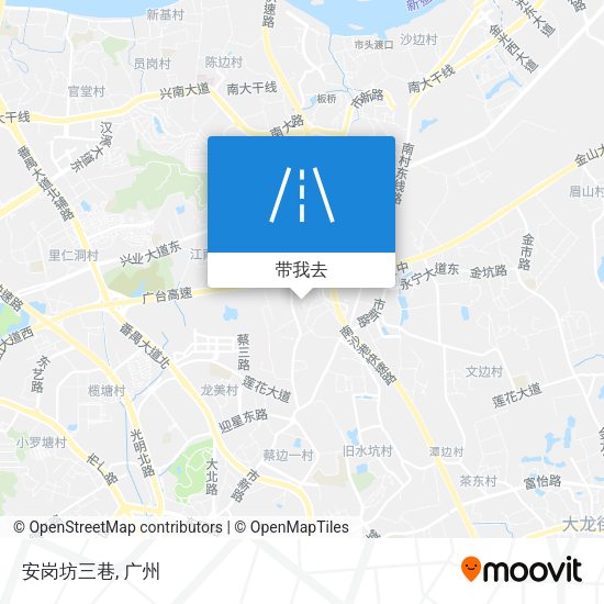 安岗坊三巷地图