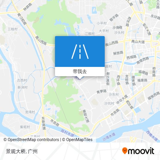景观大桥地图