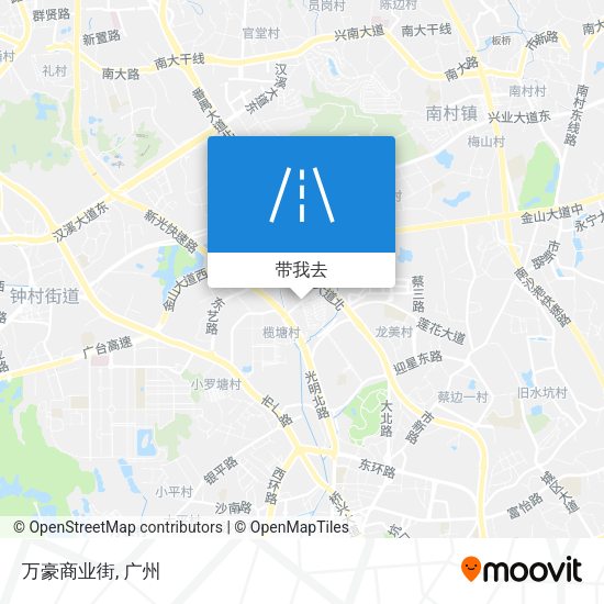 万豪商业街地图