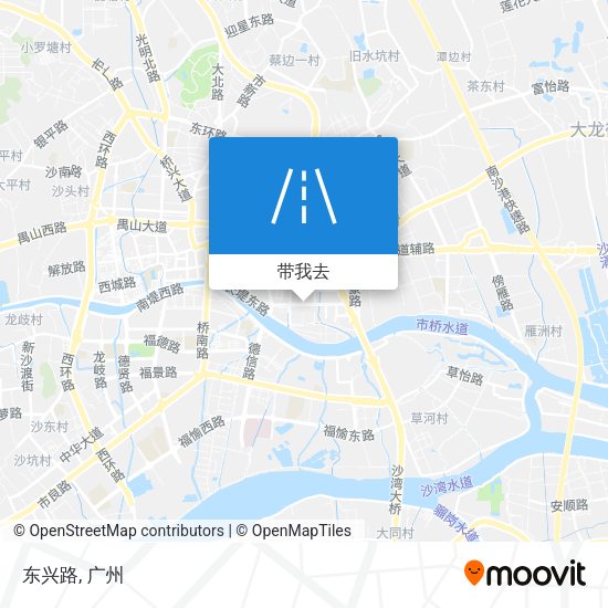 东兴路地图