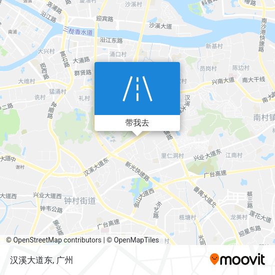 汉溪大道东地图