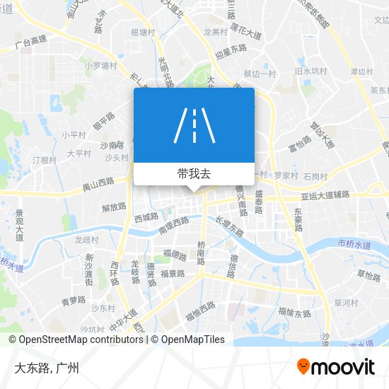 大东路地图