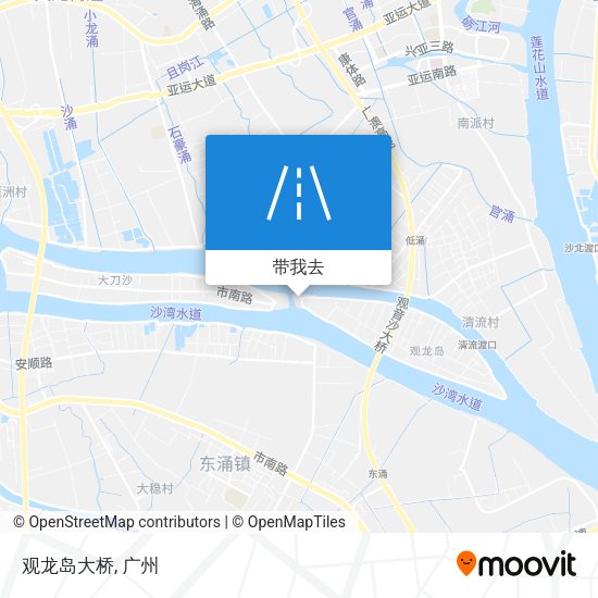 观龙岛大桥地图