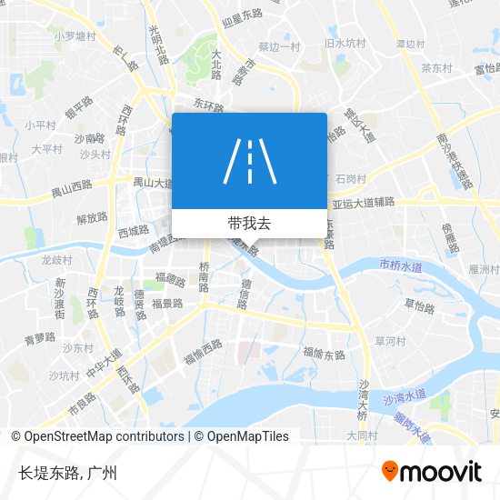长堤东路地图