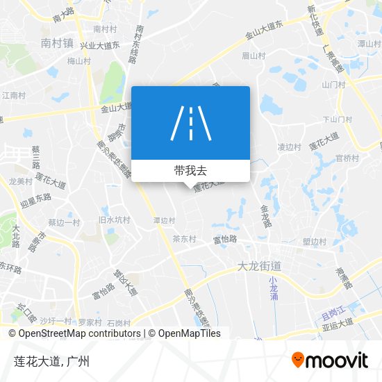 莲花大道地图