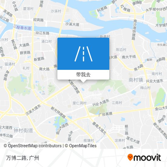 万博二路地图