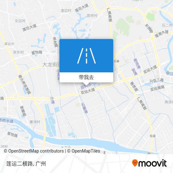 莲运二横路地图