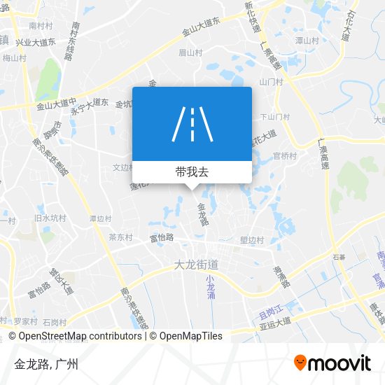 金龙路地图