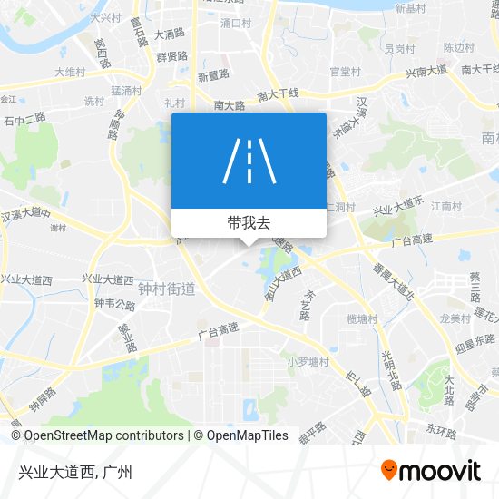 兴业大道西地图