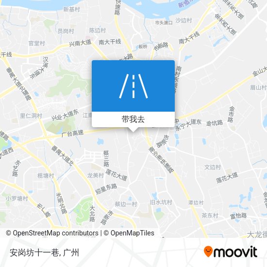 安岗坊十一巷地图