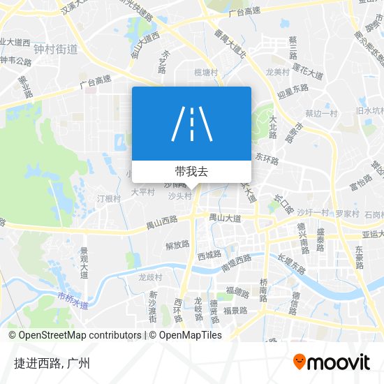 捷进西路地图
