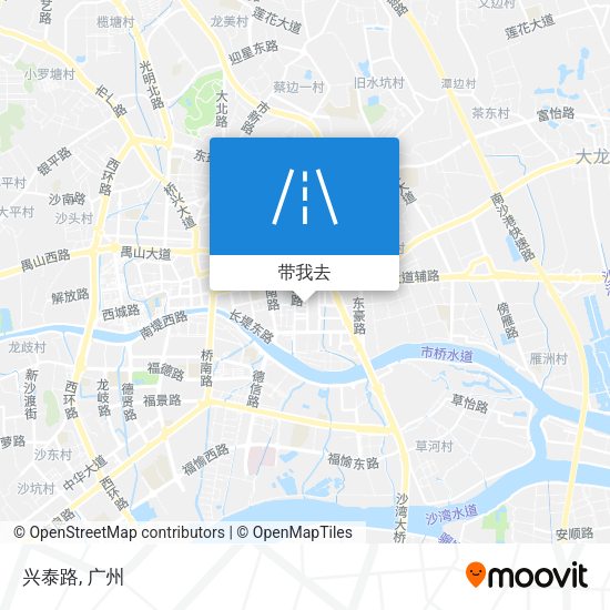 兴泰路地图