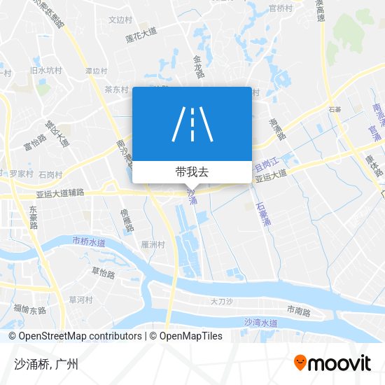 沙涌桥地图