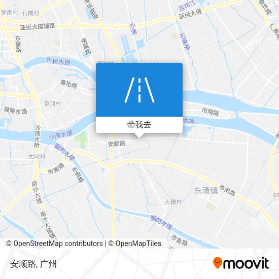 安顺路地图