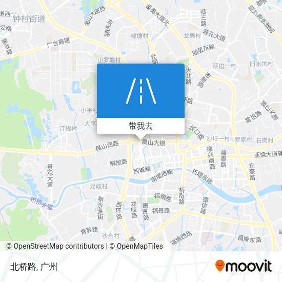 北桥路地图