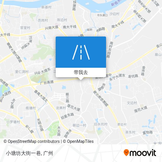小塘坊大街一巷地图
