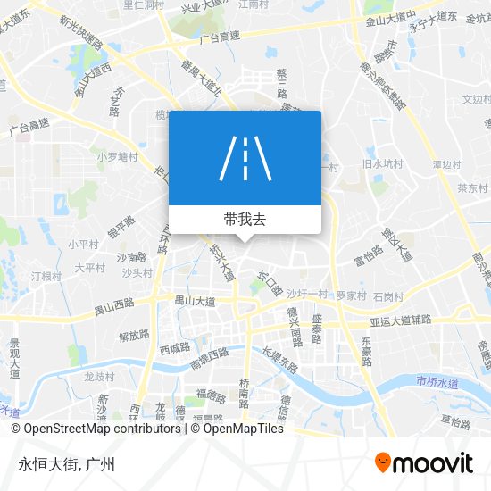 永恒大街地图