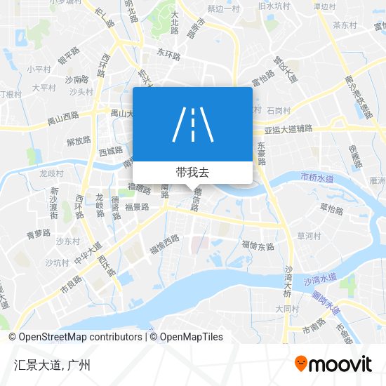 汇景大道地图