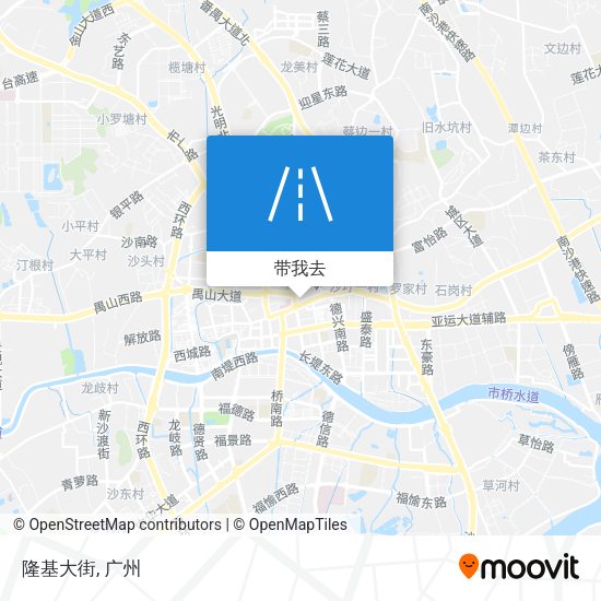 隆基大街地图