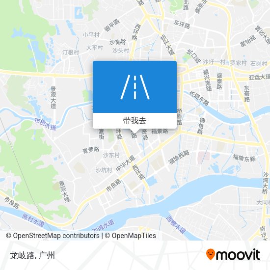 龙岐路地图