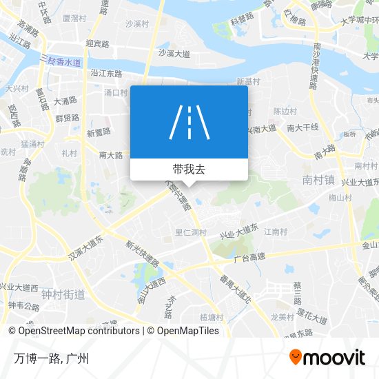万博一路地图