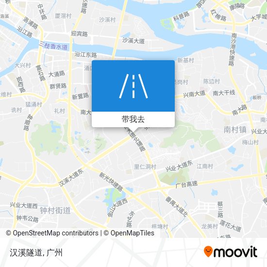 汉溪隧道地图