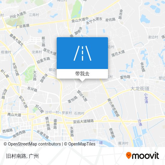 旧村南路地图