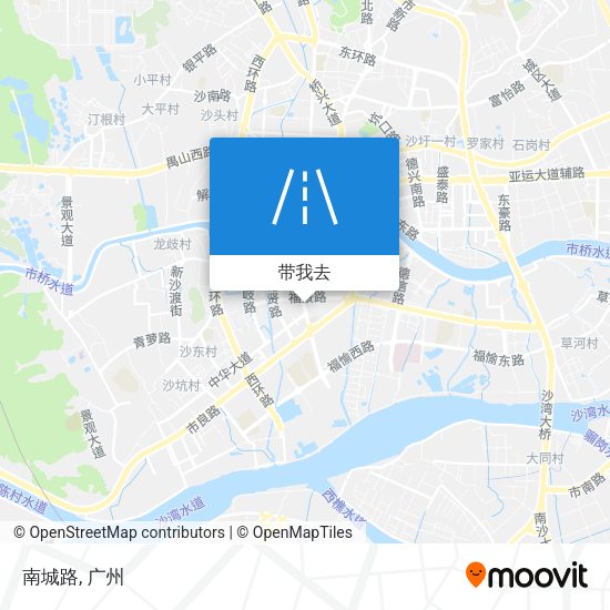 南城路地图