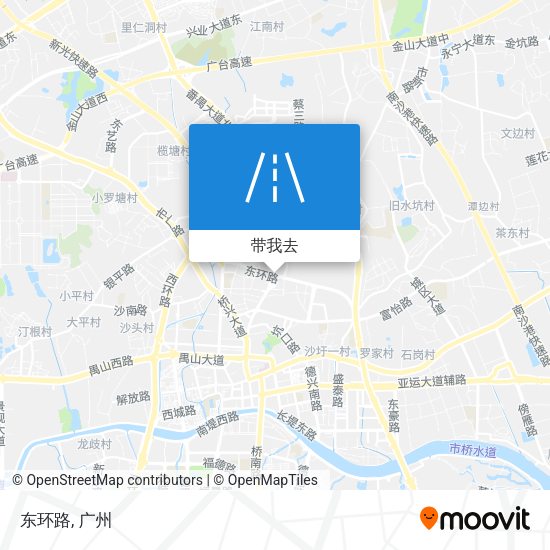 东环路地图