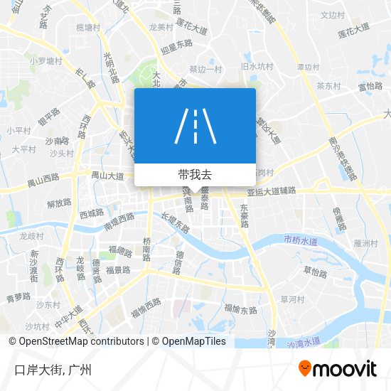 口岸大街地图