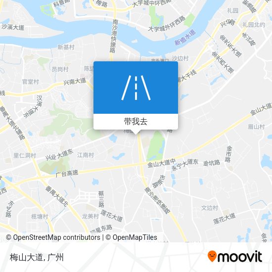 梅山大道地图