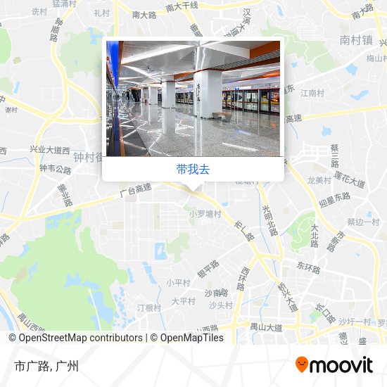 市广路地图