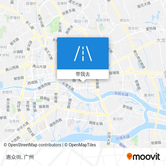 惠众街地图