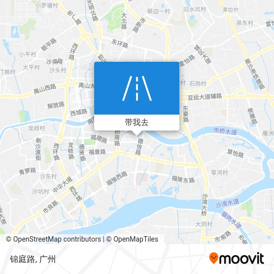 锦庭路地图