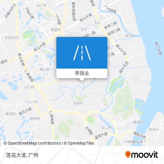 莲花大道地图