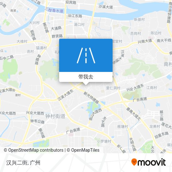 汉兴二街地图