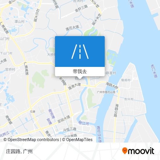 庄园路地图