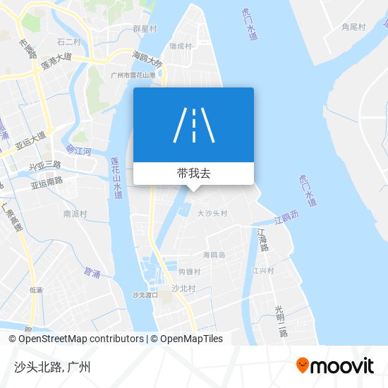 沙头北路地图
