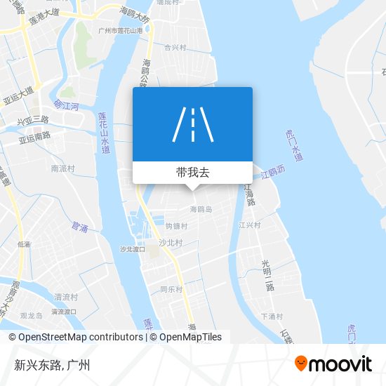 新兴东路地图